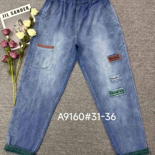 Джинсы Immei (31-36) A9160 blue (деми) Immei A9160 blue