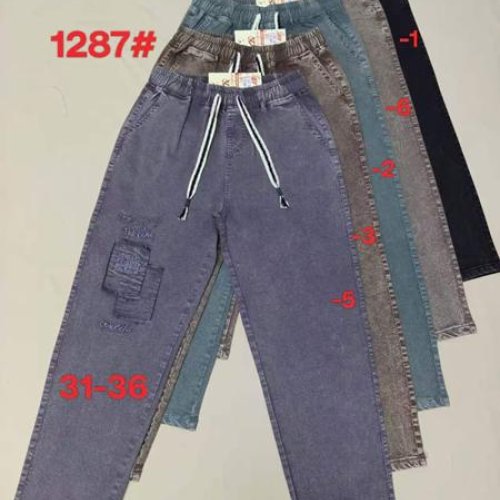 Джинсы Immei (31-36) 1287-3 grey (деми) Immei 1287-3 grey