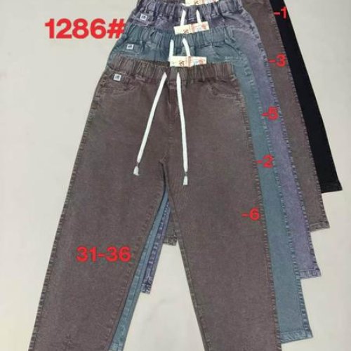 Джинсы Immei (31-36) 1286-1 black (деми) Immei 1286-1 black