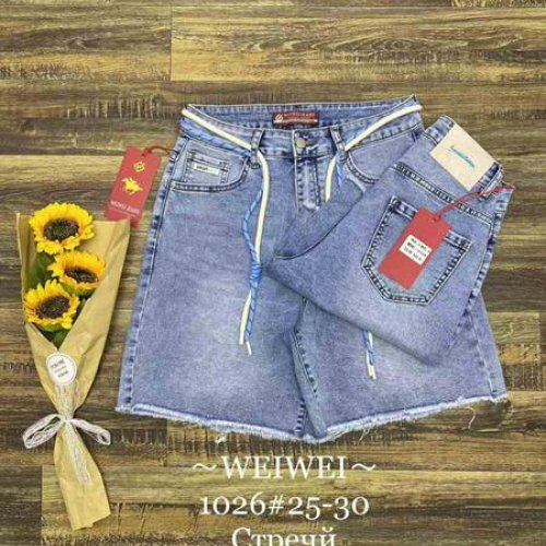 Шорты Lili (25-30) 1026 l.blue (лето) Lili 1026 l.blue