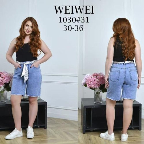 Шорты Lili (30-36) 1030 l.blue (лето) Lili 1030 l.blue