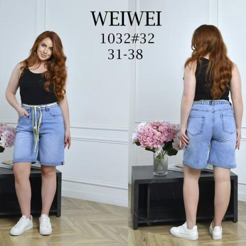 Шорты Lili (31-38) 1032 l.blue (лето) Lili 1032 l.blue
