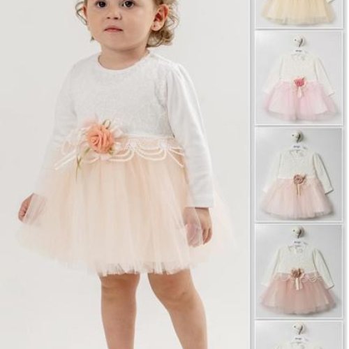Платье Baby Boom (0.9-1.6) BB126 white (деми) Baby Boom BB126 white