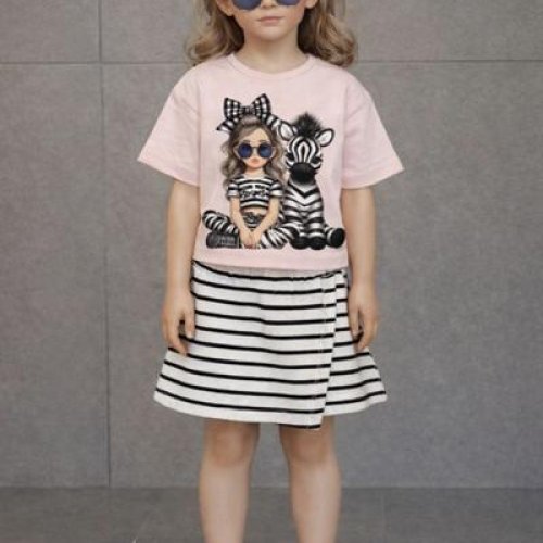 Костюм Baby Boom (2-5) BB151 pink (лето) Baby Boom BB151 pink