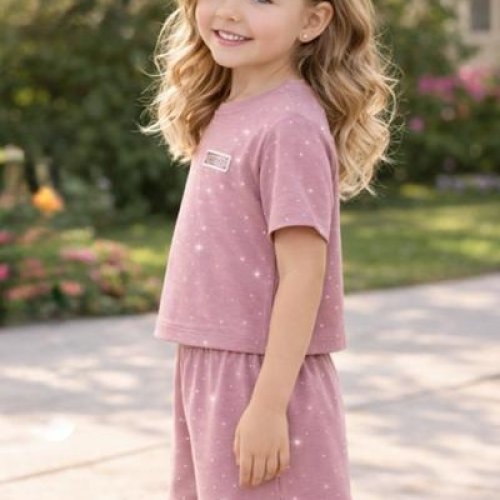 Костюм Baby Boom (2-5) BB156 powder (лето) Baby Boom BB156 powder