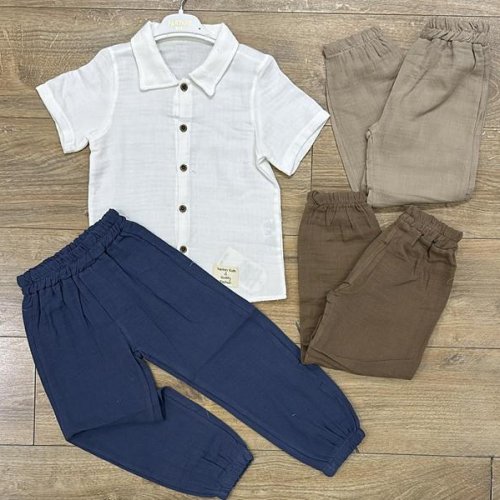 Костюм Baby Boom (5-8) BB174 brown (лето) Baby Boom BB174 brown