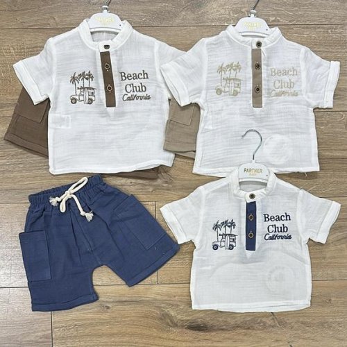 Костюм Baby Boom (0.9-2) BB191 beige (лето) Baby Boom BB191 beige
