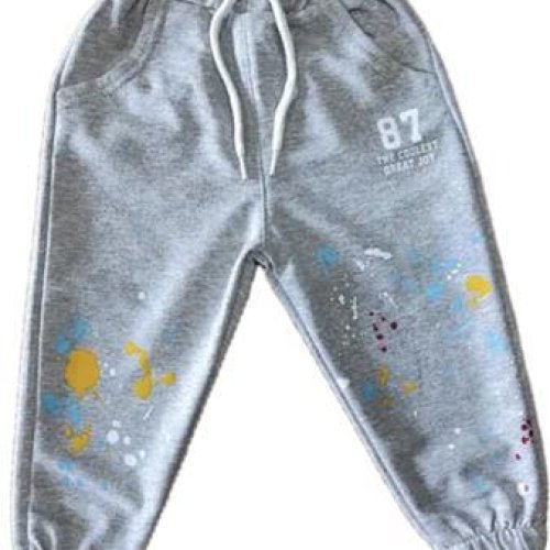 Штаны спорт Malibu2 (1-3) M301 l.grey (деми) Malibu2 M301 l.grey
