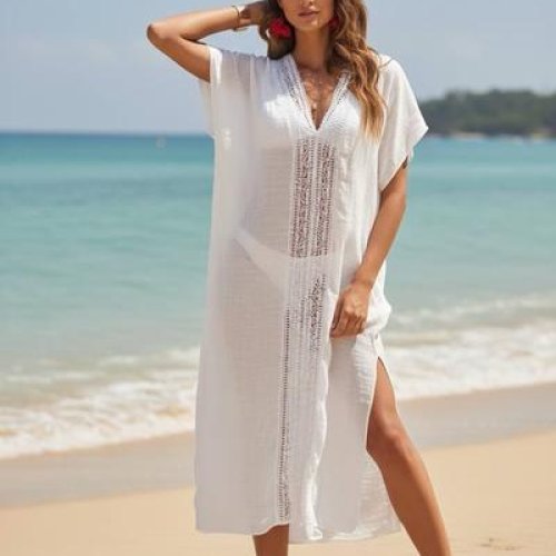 парео DFK (one size) 1-108 white (лето) DFK 1-108 white