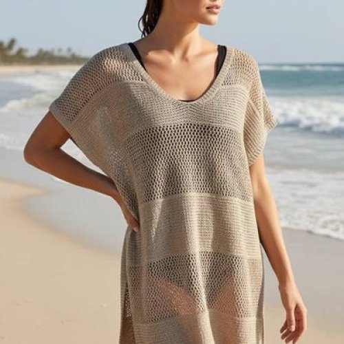 парео DFK (one size) 1-813 beige (лето) DFK 1-813 beige