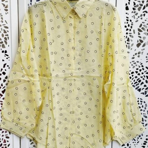 Рубашка Lora (one size) LR1389 yellow (деми) Lora LR1389 yellow