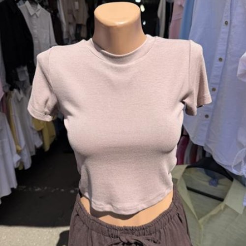 Футболка New Season (S-L) F004 beige (лето) New Season F004 beige