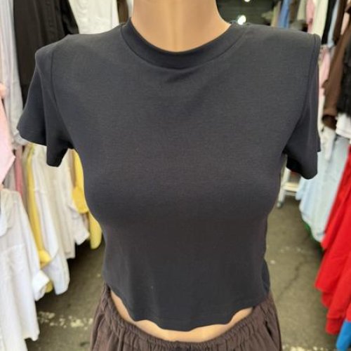 Футболка New Season (S-L) F004 black (лето) New Season F004 black