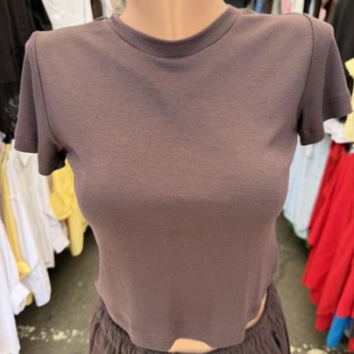 Футболка New Season (S-L) F004 brown (лето) New Season F004 brown