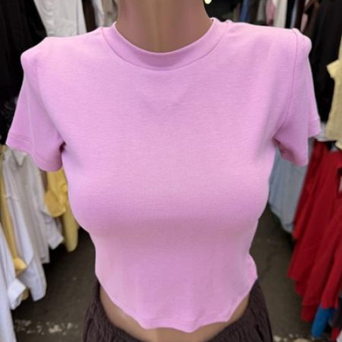 Футболка New Season (S-L) F004 pink (лето) New Season F004 pink
