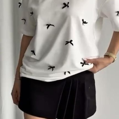Футболка New Season (S-L) F008 white (лето) New Season F008 white