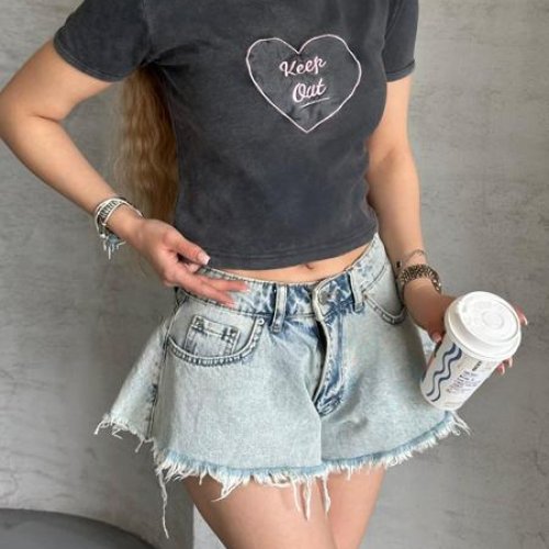 Футболка New Season (S-L) F016 d.grey (лето) New Season F016 d.grey