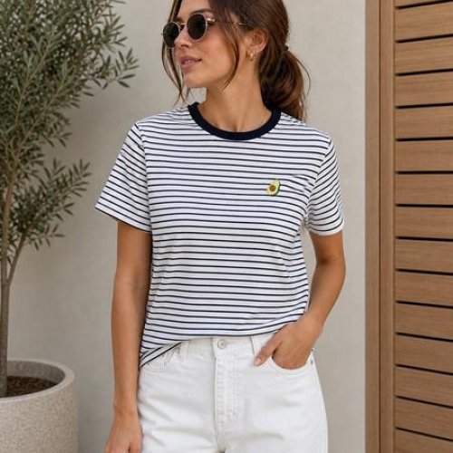 Футболка New Season (S-L) F024 white (лето) New Season F024 white