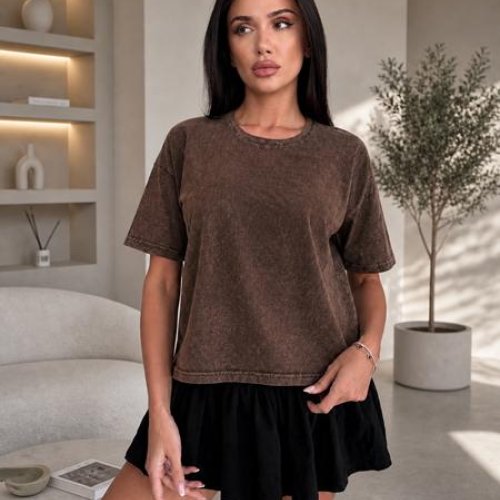 Футболка New Season (one size) FV030 brown (лето) New Season FV030 brown