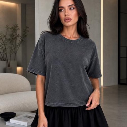Футболка New Season (one size) FV030 d.grey (лето) New Season FV030 d.grey