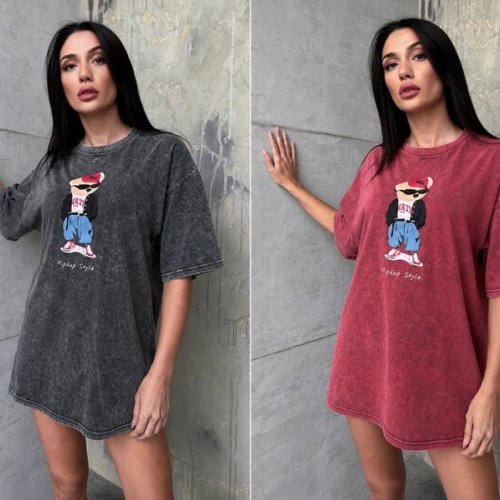 Футболка New Season (one size) FV032 wine (лето) New Season FV032 wine