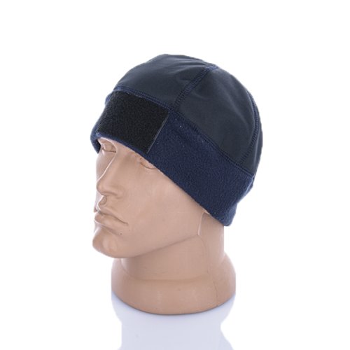 Шапка Max-T (one size) MX09 фліс синій (зима) Max-T MX09 фліс синій
