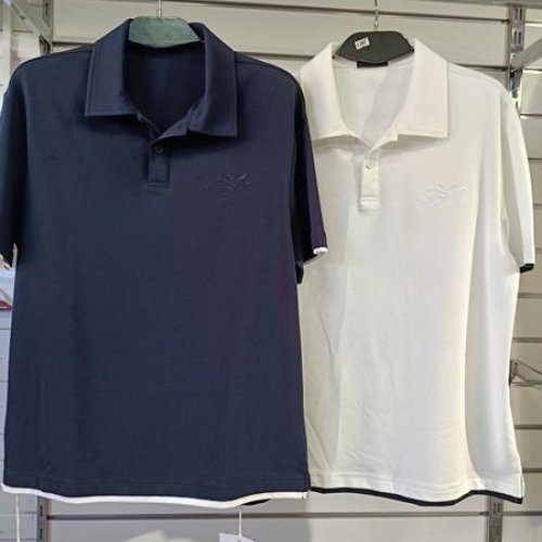 Футболка Balami (M-2XL) 5073 navy (лето) Balami 5073 navy