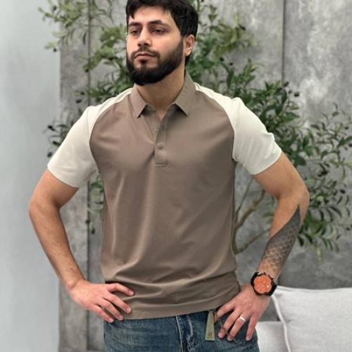 Футболка Balami (M-2XL) 601 brown (лето) Balami 601 brown