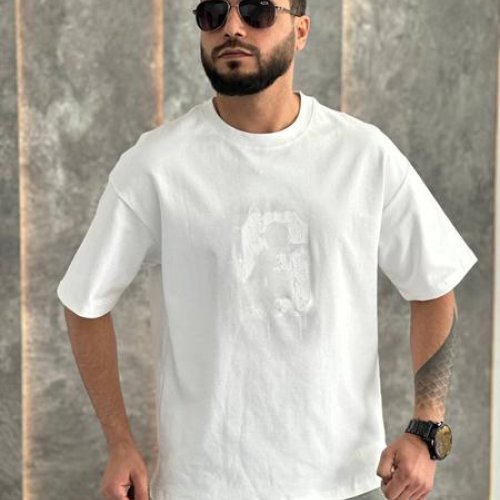 Футболка Balami (L-3XL) BL10 white (лето) Balami BL10 white