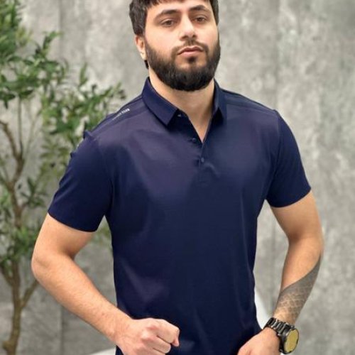 Футболка Balami (M-2XL) BL186 navy (лето) Balami BL186 navy
