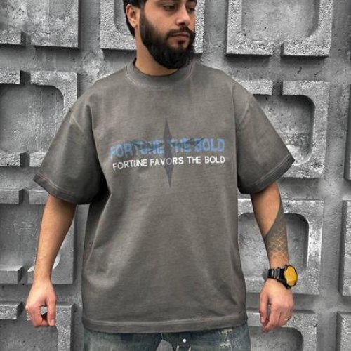 Футболка Balami (M-3XL) BL206 grey (лето) Balami BL206 grey