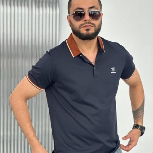 Футболка Balami (L-3XL) BL26 navy (лето) Balami BL26 navy