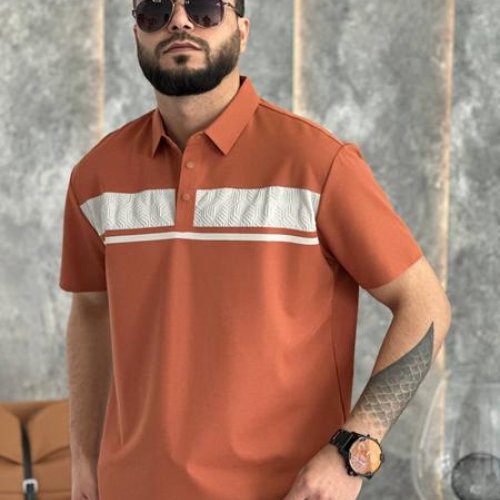 Футболка Balami (L-3XL) BL28 orange (лето) Balami BL28 orange