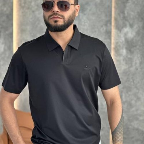 Футболка Balami (L-3XL) BL35 black (лето) Balami BL35 black