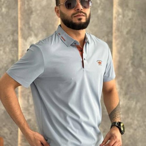 Футболка Balami (L-3XL) BL40 l.blue (лето) Balami BL40 l.blue