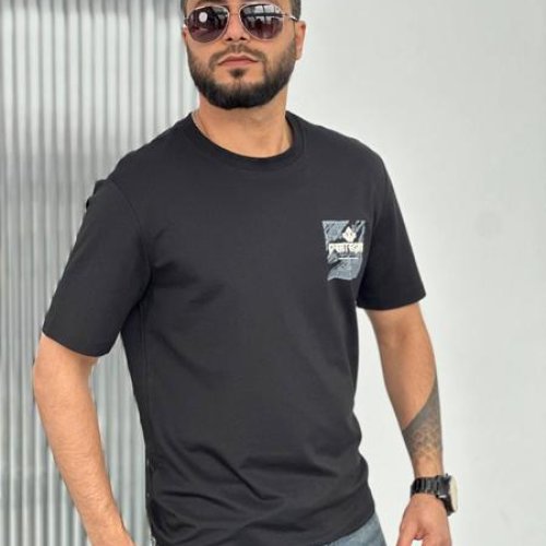 Футболка Balami (L-3XL) BL5 black (лето) Balami BL5 black