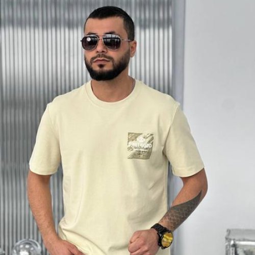 Футболка Balami (L-3XL) BL6 yellow (лето) Balami BL6 yellow