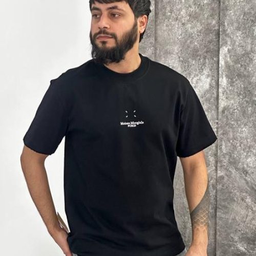 Футболка Balami (M-3XL) BL64 black (лето) Balami BL64 black