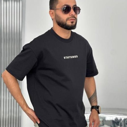Футболка Balami (L-3XL) BL8 black (лето) Balami BL8 black
