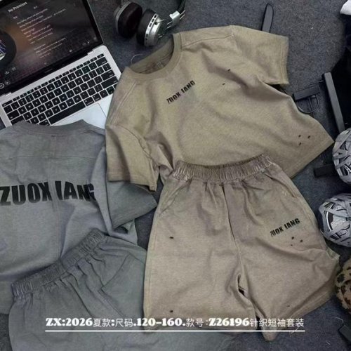 Костюм Delfinka (120-160) 26196 khaki (лето) Delfinka 26196 khaki