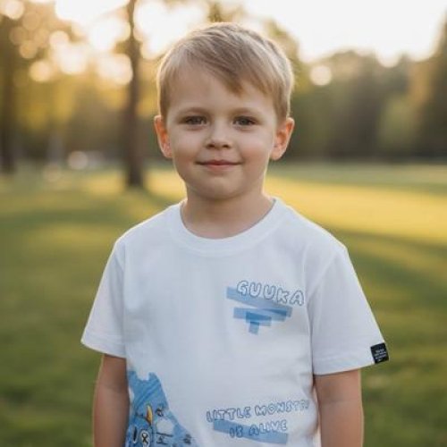 Футболка Delfinka (110-150) 6036 white (лето) Delfinka 6036 white