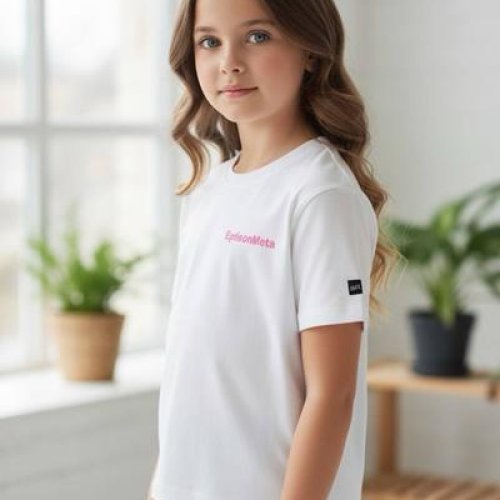 Футболка Delfinka (110-150) 6039 white (лето) Delfinka 6039 white
