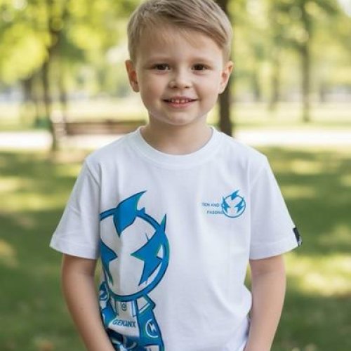 Футболка Delfinka (110-150) 6051 white (лето) Delfinka 6051 white