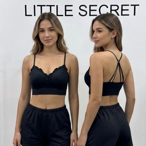 Топ Little Secret (one size) 0777-1 black (лето) Little Secret 0777-1 black