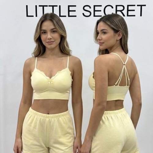 Топ Little Secret (one size) 0777-1 yellow (лето) Little Secret 0777-1 yellow