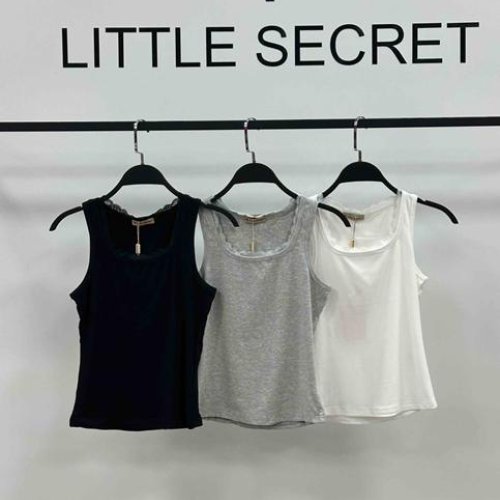 Майка Little Secret (one size) A2250 white (лето) Little Secret A2250 white