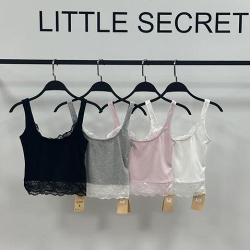 Топ Little Secret (S-L) K049 black (лето) Little Secret K049 black