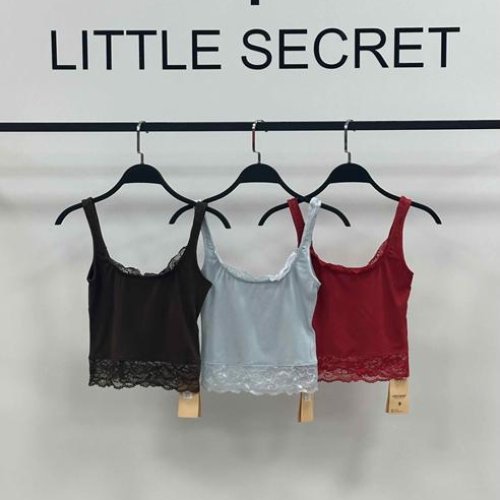 Топ Little Secret (S-L) K049 brown (лето) Little Secret K049 brown