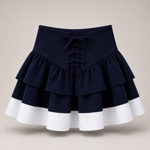 Юбка Safi (32-42) S442 navy (лето) Safi S442 navy