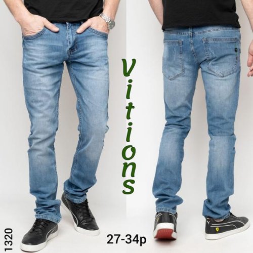 Джинсы Vitions (27-34) 1320 l.blue (деми) Vitions 1320 l.blue